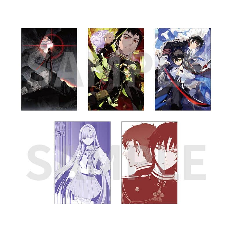 終わりのセラフ　色紙　キーホルダー