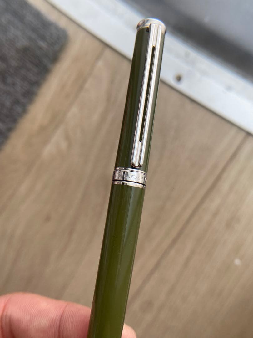 筆記具 montblanc noblesse oblige green 14k 585