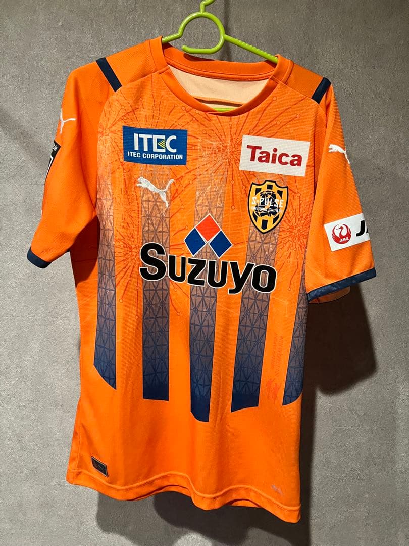 清水エスパルス2021リミテッド、2023高橋選手ユニフォーム