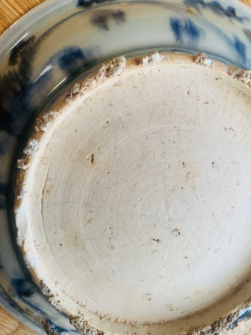 中国明時代早期（宣徳頃）染付お皿