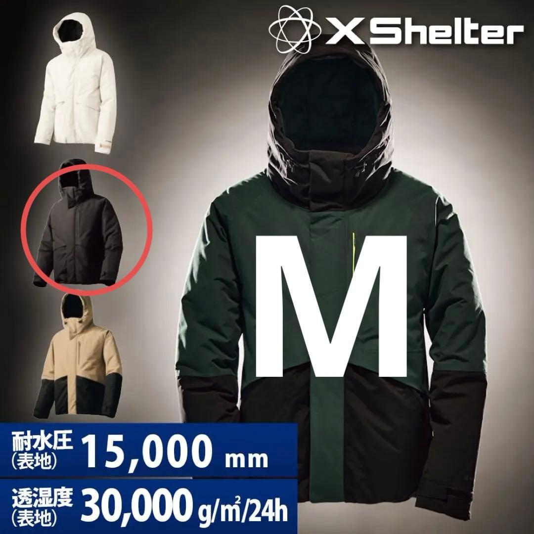 新品 エックスシェルター(R)断熱α防水防寒ジャケット М　ブラック