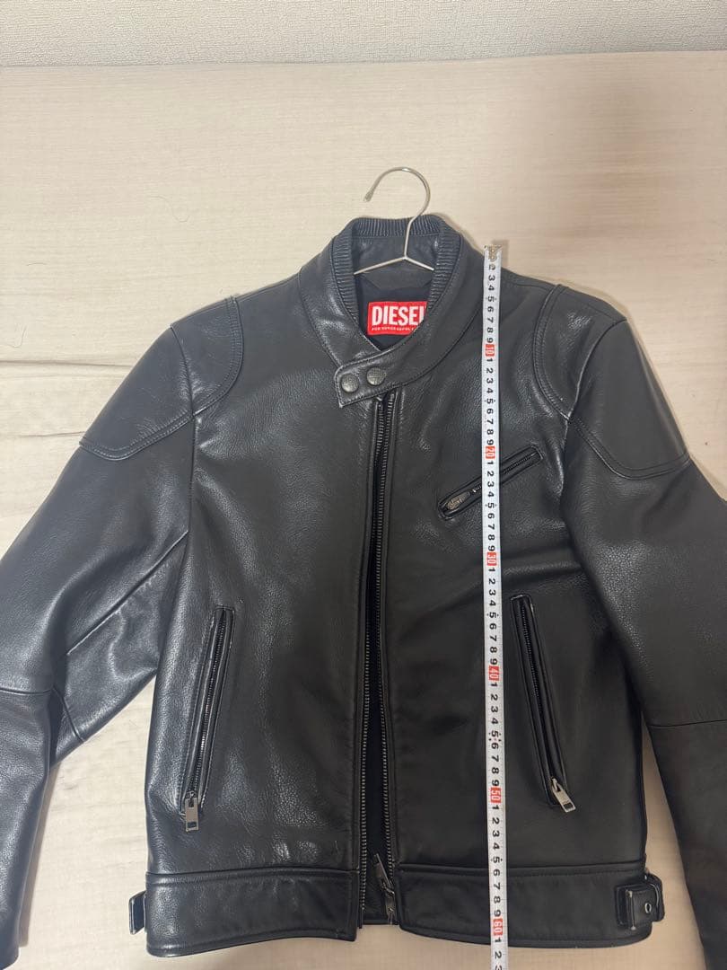 ꧁꧂ ン DIESEL L-HEIN LETHER JACKET