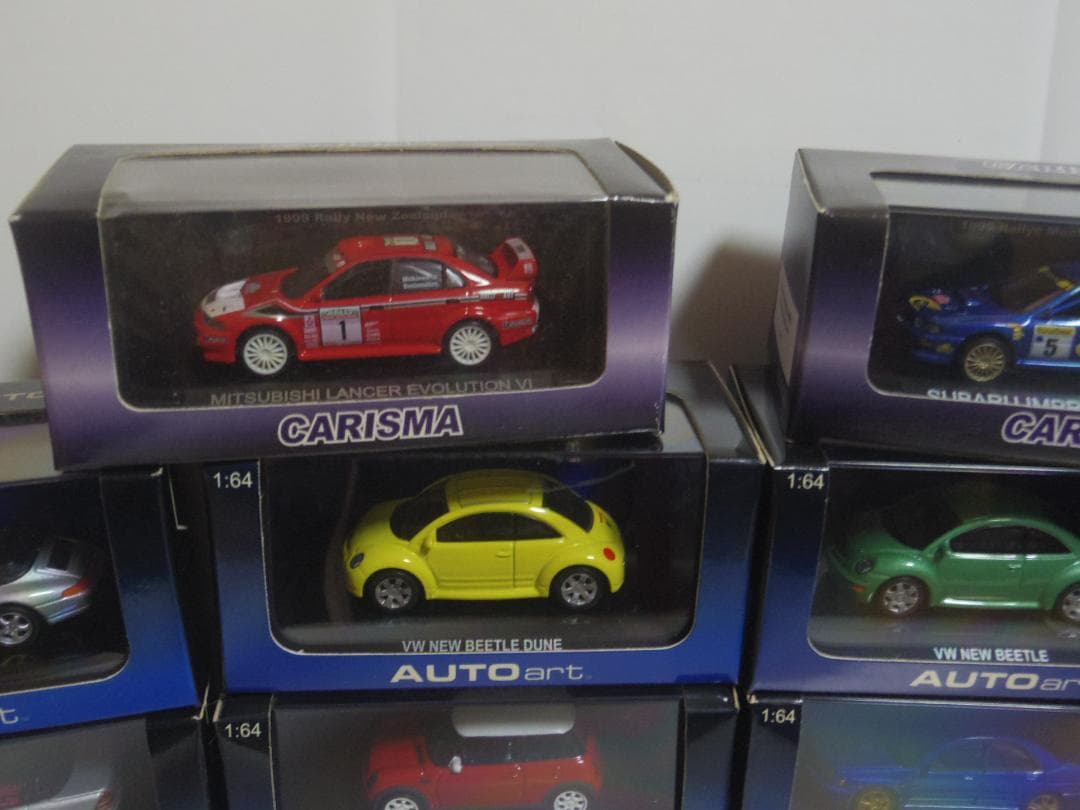 【ミニカー14台】AUTO art 12台CARISMA 2台