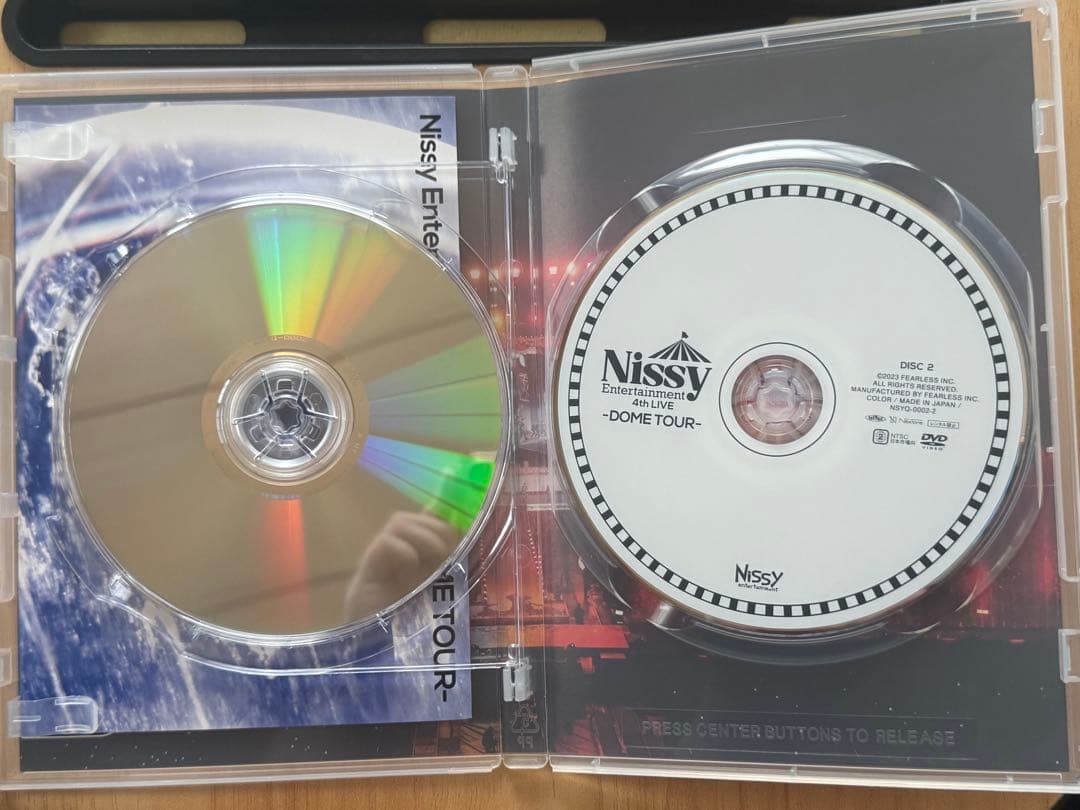 Nissy 4th LIVE -DOME TOUR- DVD 未使用