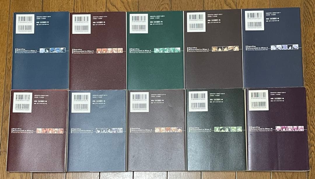 転生したらスライムだった件　小説　1巻〜20巻 資料集2巻