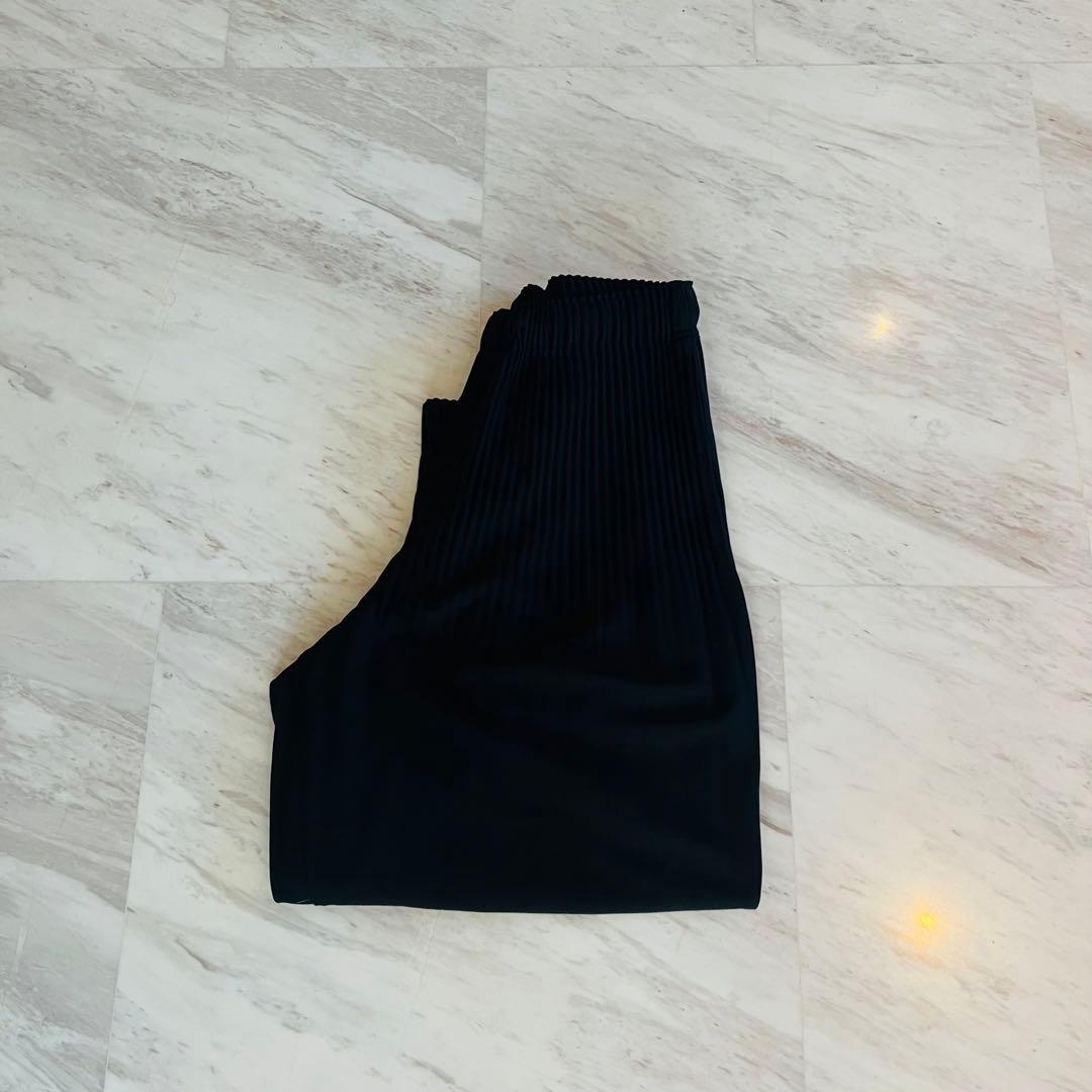 パンツ HOMME PLISSE ISSEY MIYAKE Pants Black 1
