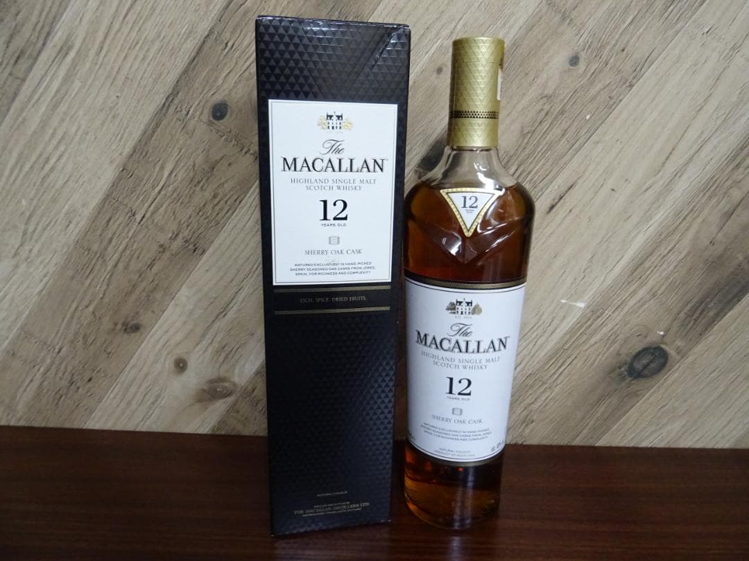 K*R様 宮034 マッカラン 12年 ウイスキー 700ml 40％