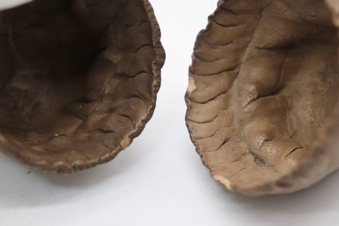 時代　手捏　湯呑み4点　茶器　送料込み0530