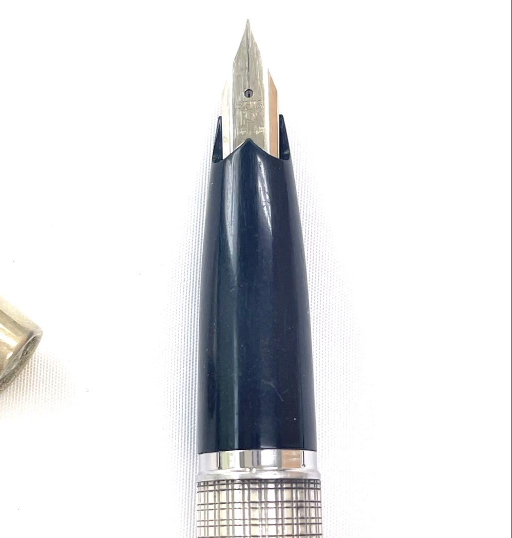 パイロット　スターリングシルバー　ペン先18K-WG　万年筆　sv925