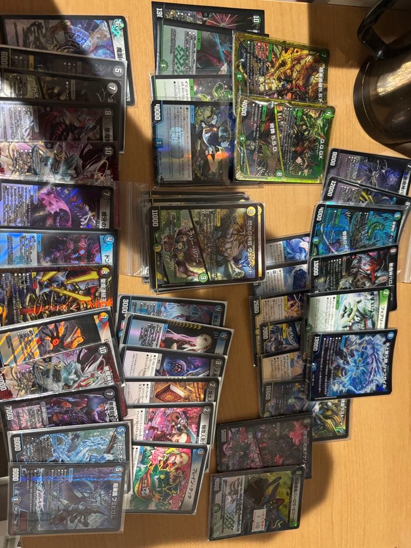 デュエマ引退品デッキと調整パーツとおまけ