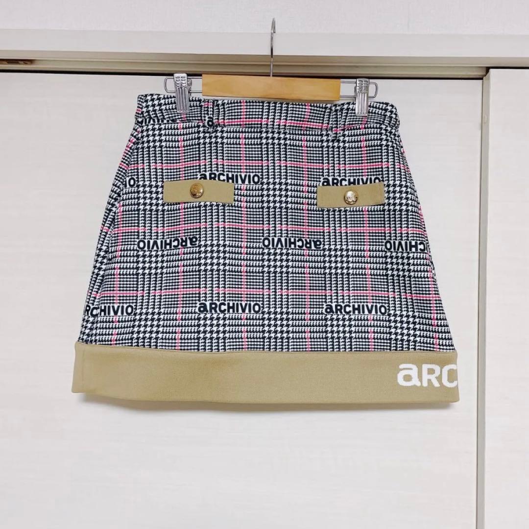 アルチビオ archivio♡2024秋冬スカート　ゴルフウエア