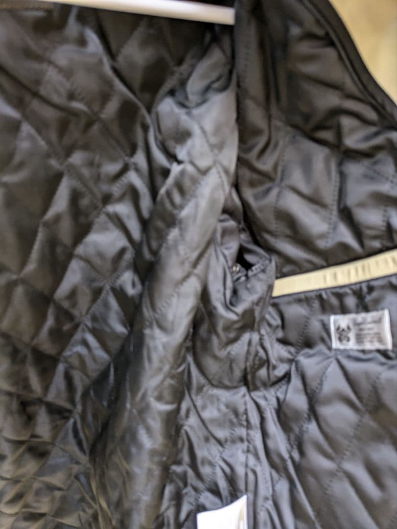 ま*。様 リューグーレザー☆馬革ベージュ シングルライダース　脱着可能ライナー付