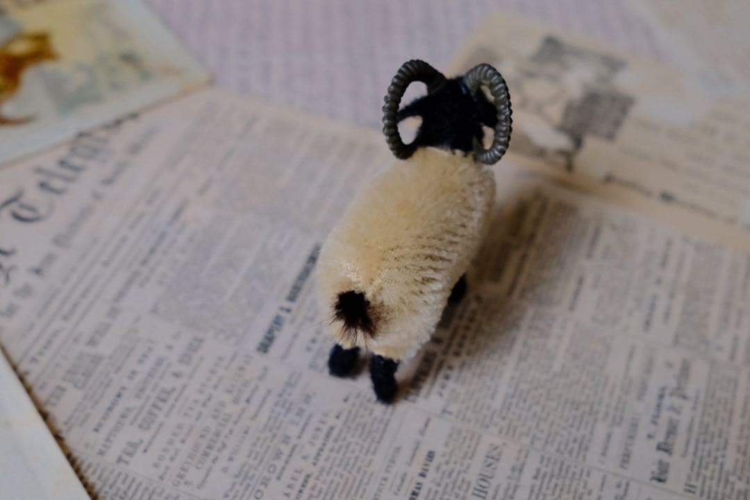 ヴィンテージ 羊 ヒツジ 置物