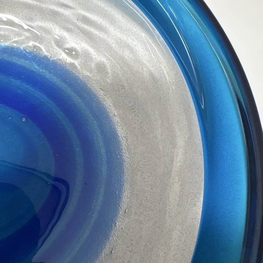 琉球ガラス 硝子 気泡 ガラス ボウル 深鉢