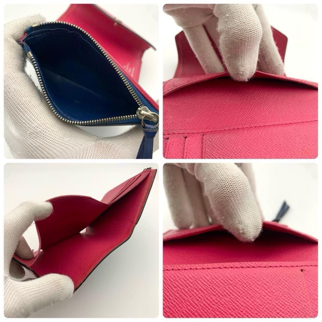 鑑定済み ルイヴィトン ポルトフォイユヴィクトリーヌ 財布 コンパクト エピ