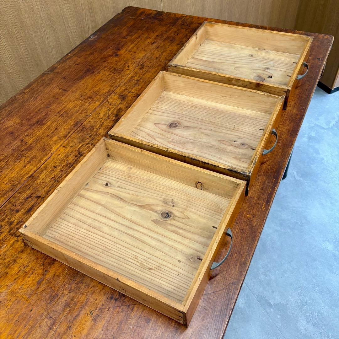 【リメイク】 ビンテージ ワークテーブル／ダイニングテーブル