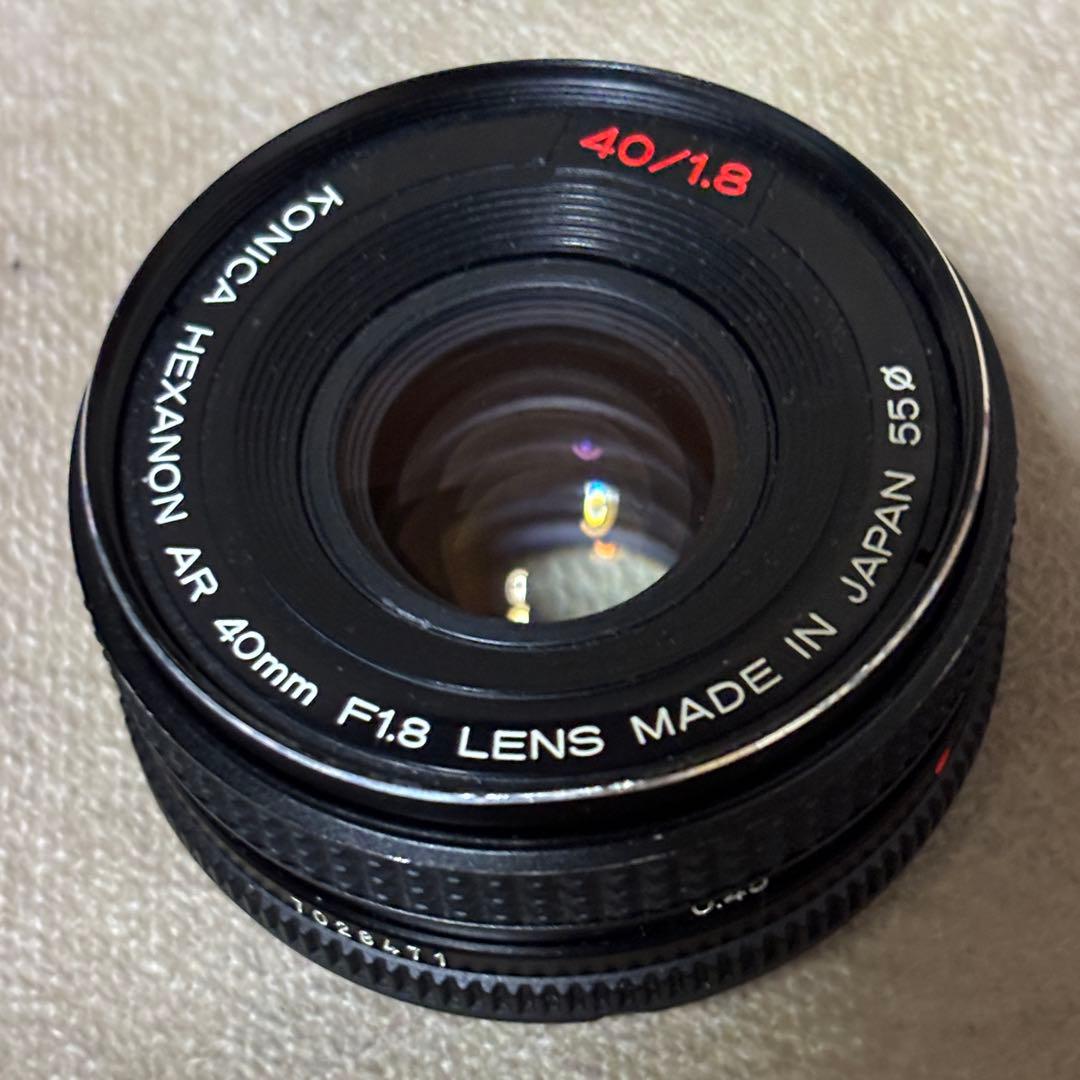 レンズ(単焦点) Konica hexanon ar 40mm f2.8