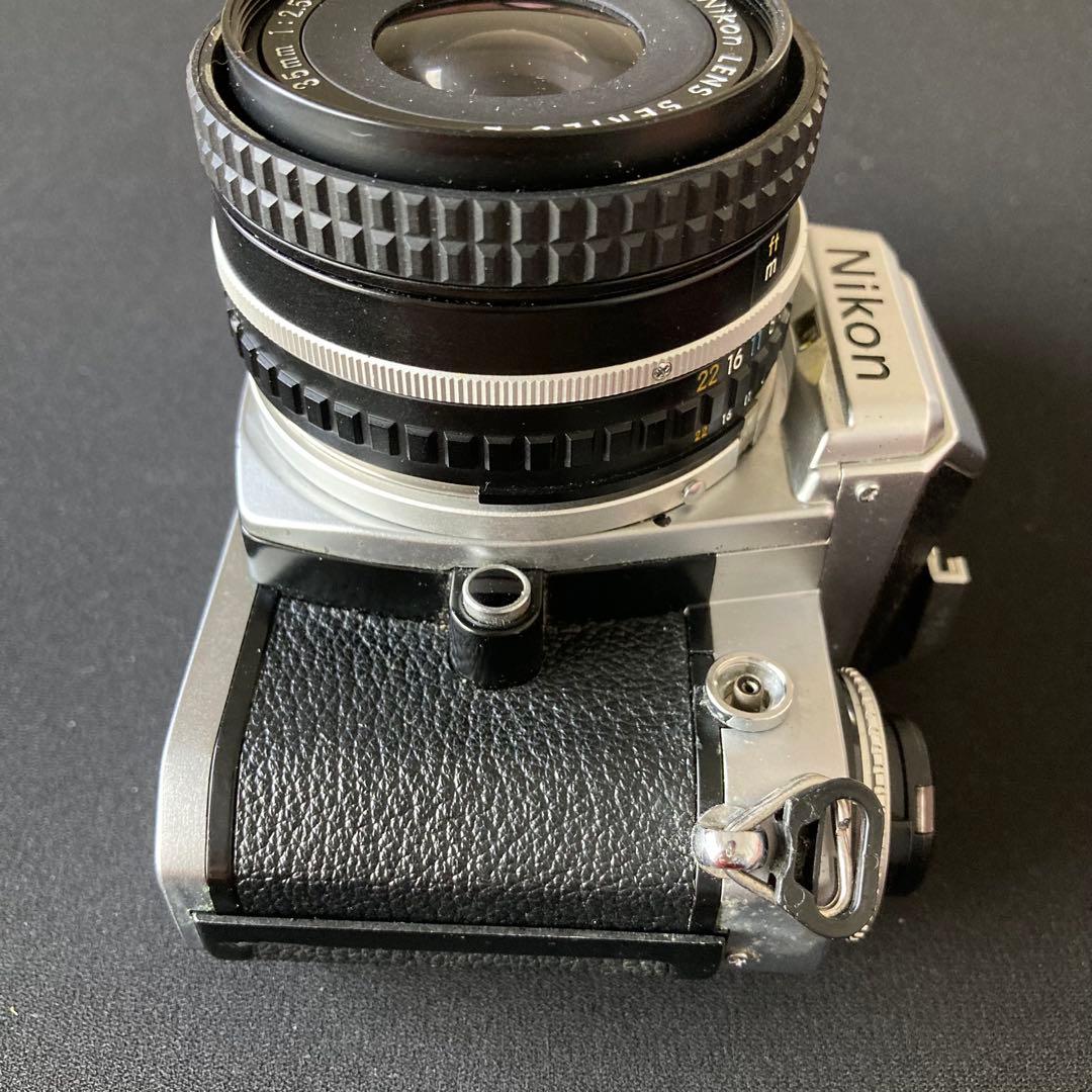 NIKON FE フィルムカメラ （35mmレンズ難あり）