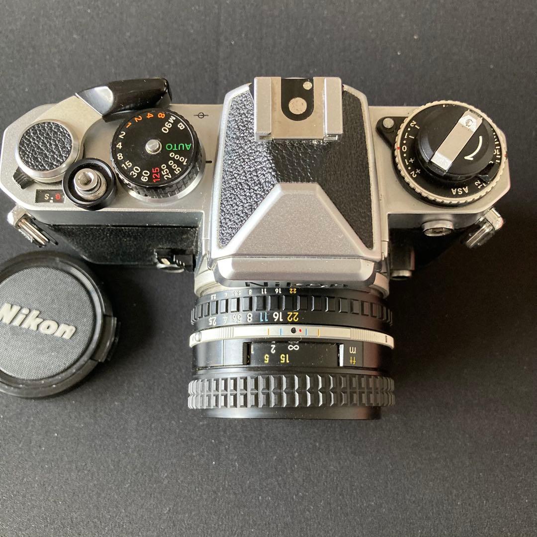 NIKON FE フィルムカメラ （35mmレンズ難あり）