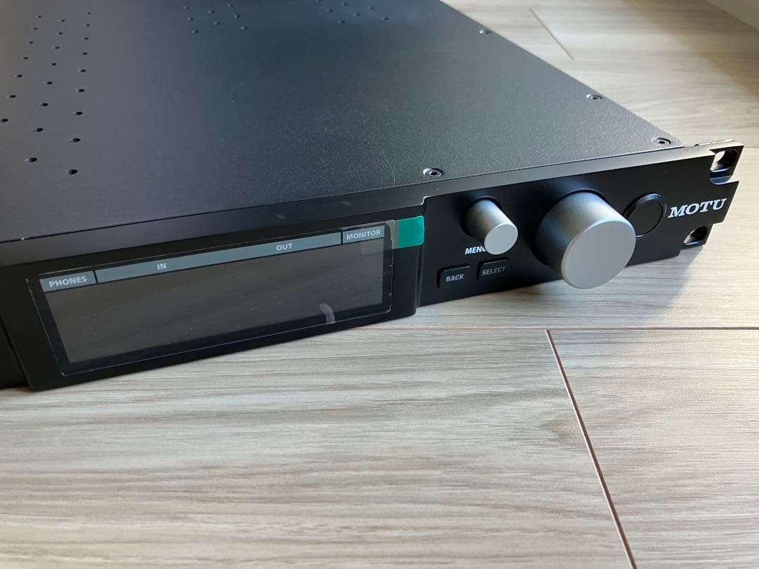【国内正規品・美品】新型MOTU828オーディオインターフェイス