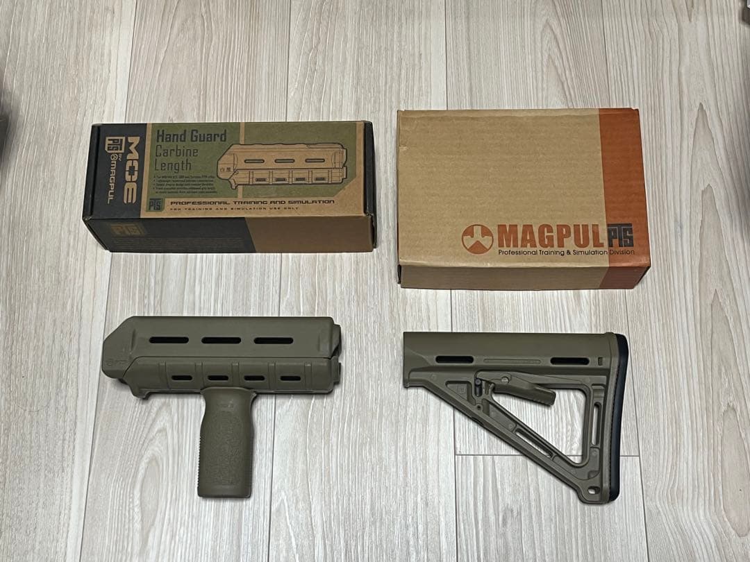 MAGPUL マグプル PTS MOE ストック ハンドガード グリップ 実物