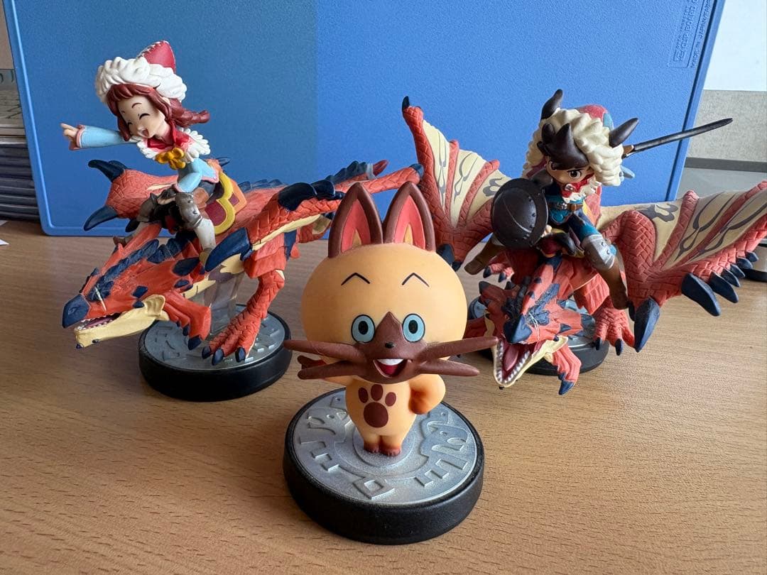 amiibo ナビルー　隻眼のリオレウス&ライダー(女の子) (男の子)