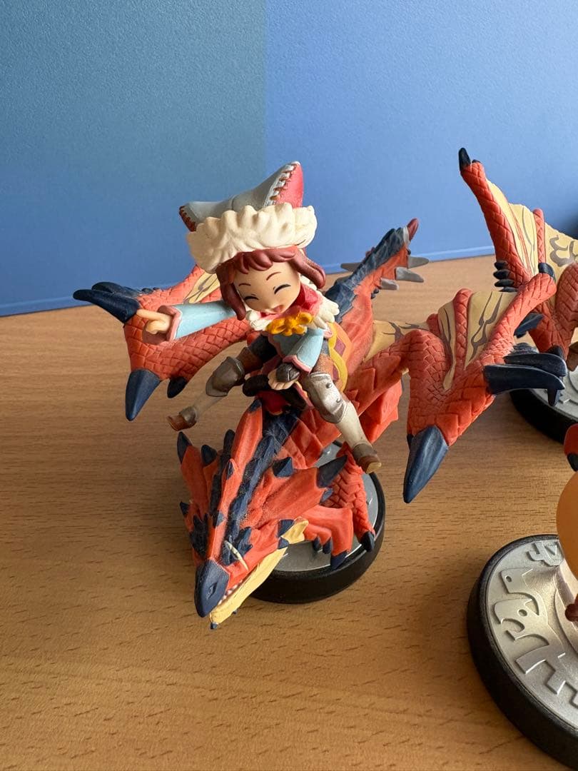 amiibo ナビルー　隻眼のリオレウス&ライダー(女の子) (男の子)