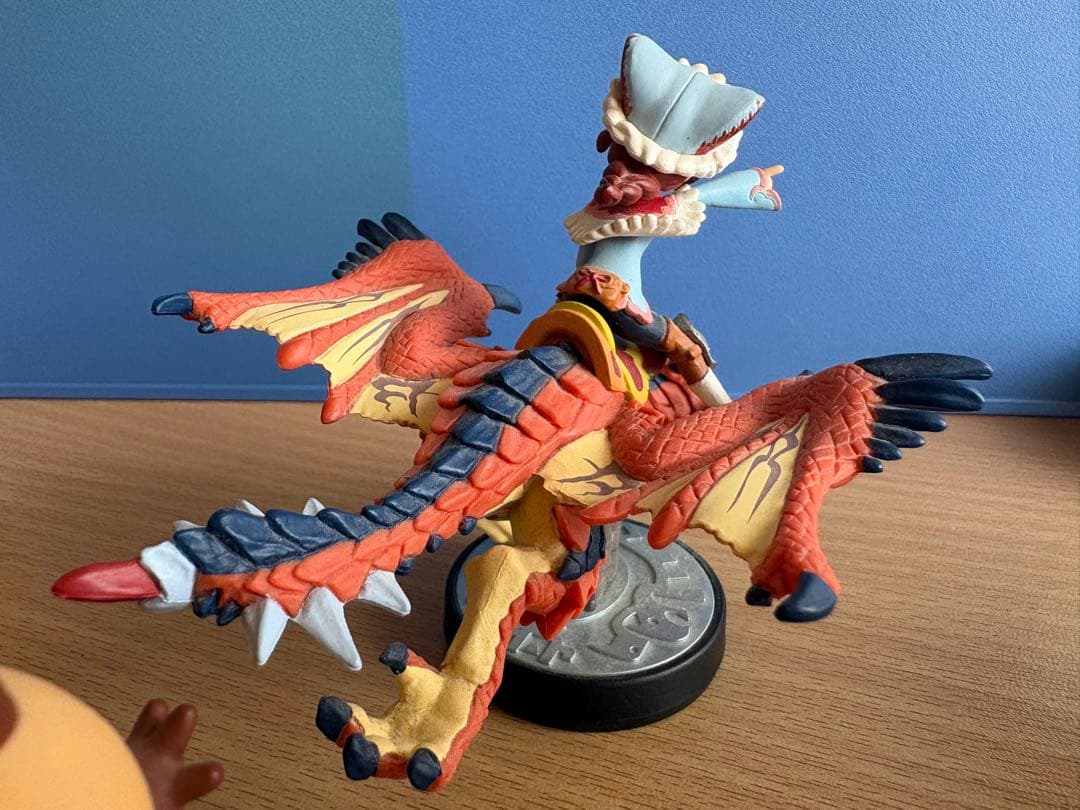 amiibo ナビルー　隻眼のリオレウス&ライダー(女の子) (男の子)