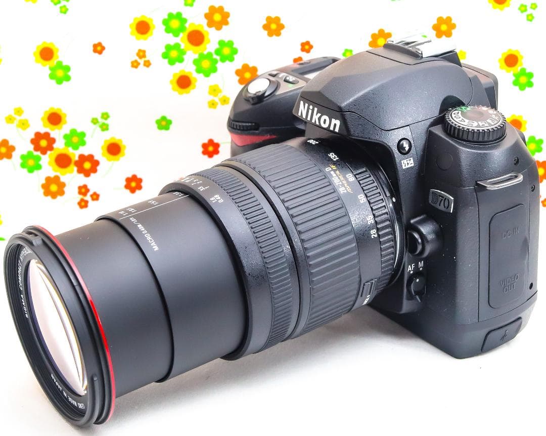 ニコン Nikon D70☆スマホに転送☆広角から望遠まで撮影！☆初心者おすすめ