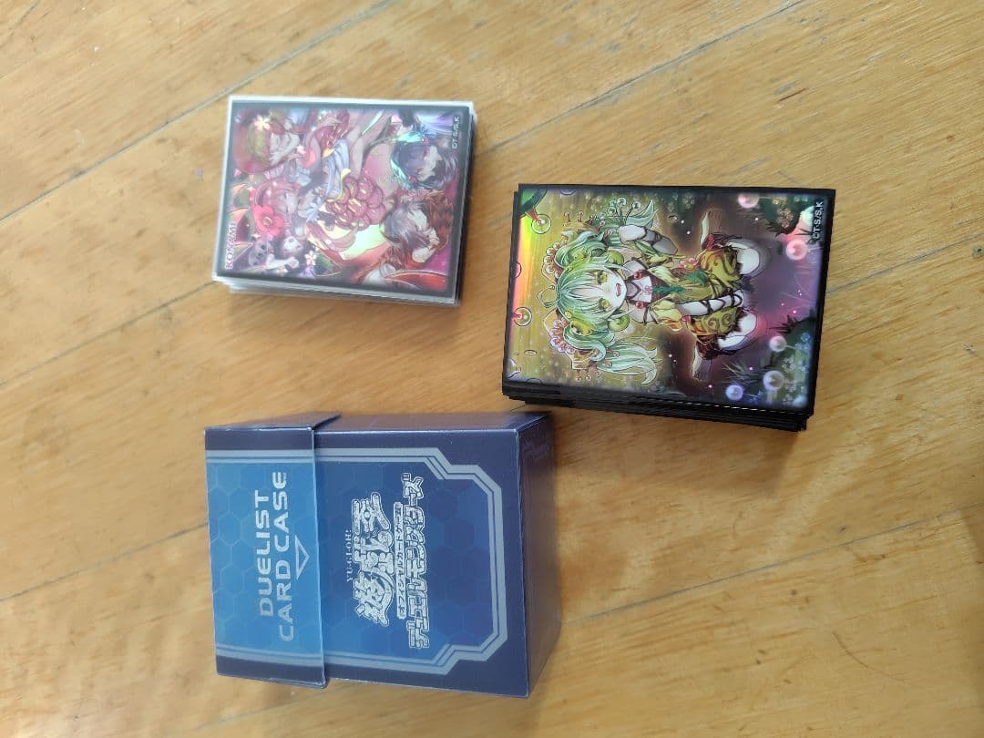 蟲惑魔デッキ　メイン40、EX15、余剰パーツ、スリーブ、ケース付き