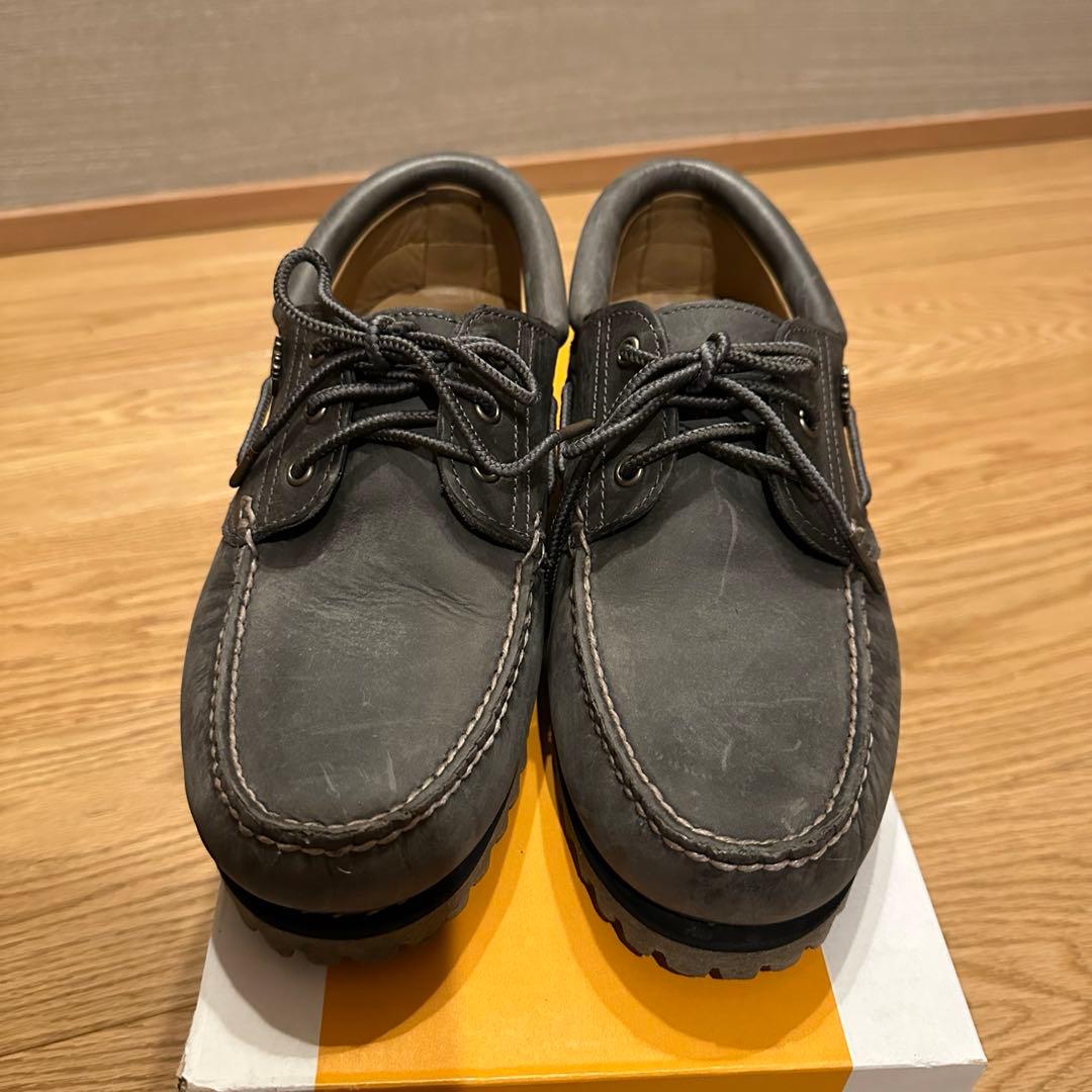 靴 TimberIand 3 EYE AUTHENTIC BOAT SHOE