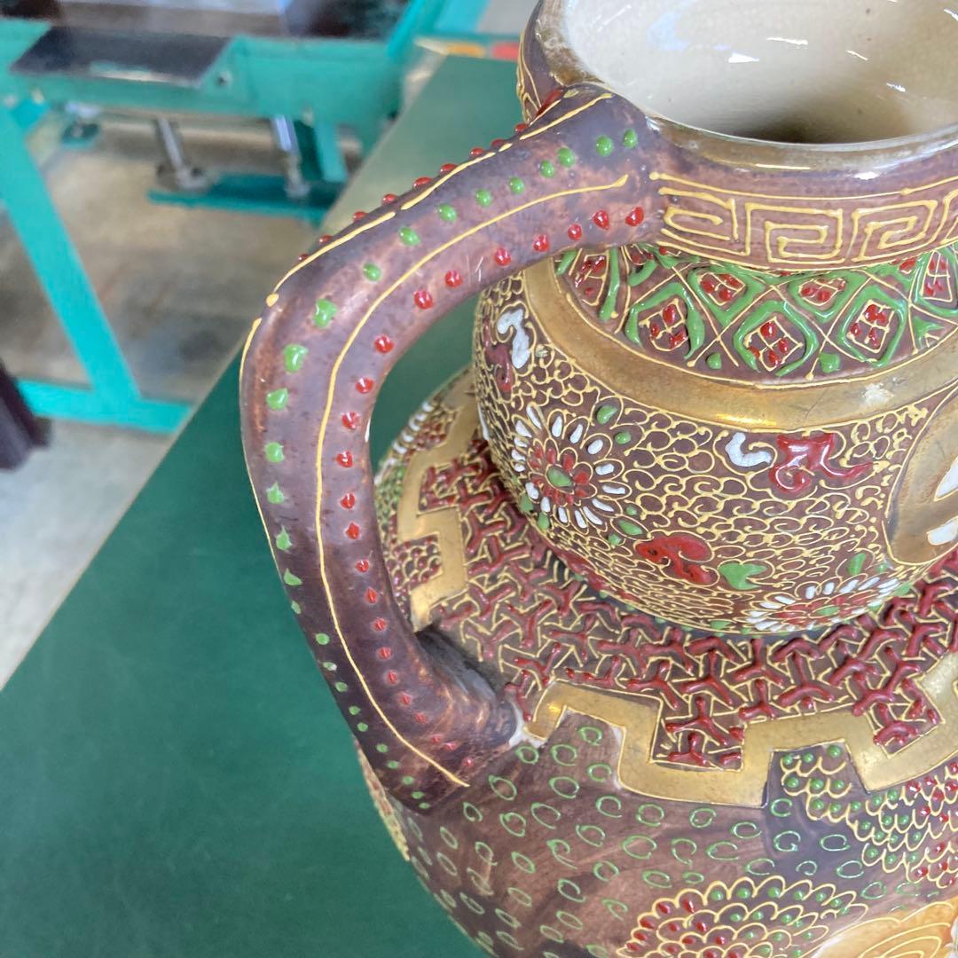 詳細不明　花瓶　壺　汚れあり　昭和レトロ