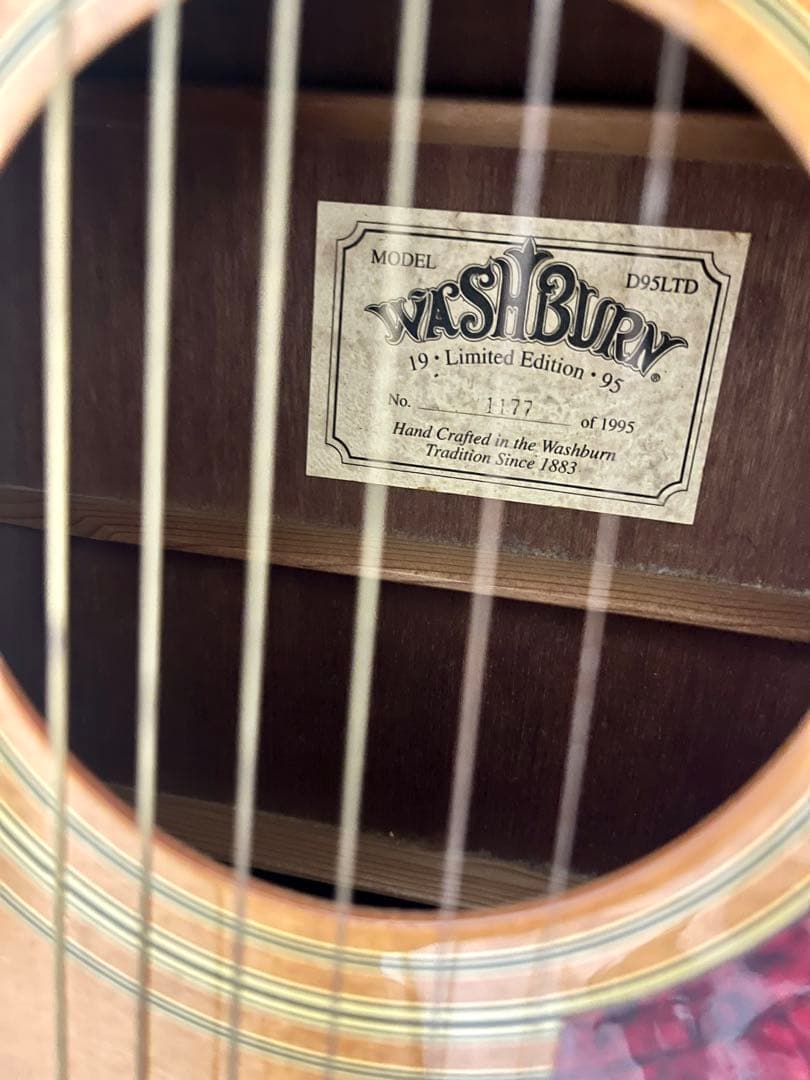 Washburn D95LTD 1995年 限定モデル アコースティックギター