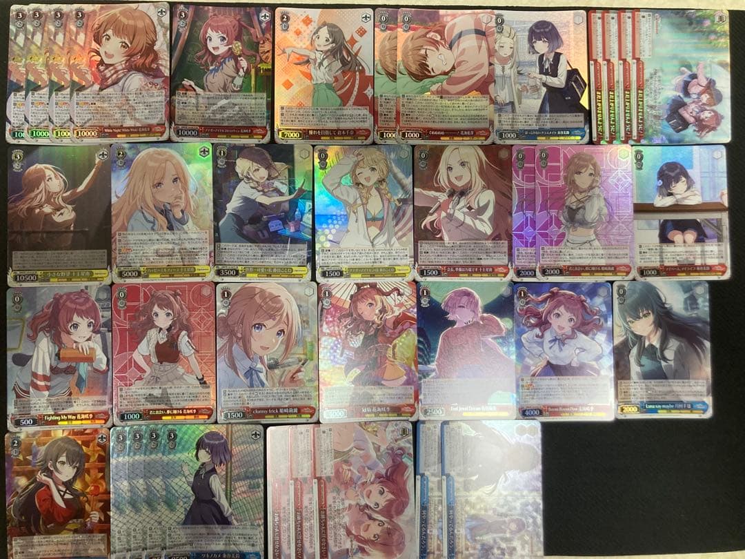 学園アイドルマスター　SR RRR まとめ　ヴァイス 学マス　ホイル　ツキノカメ