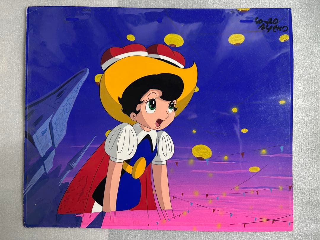 リボンの騎士　セル画　サファイア　手塚治虫