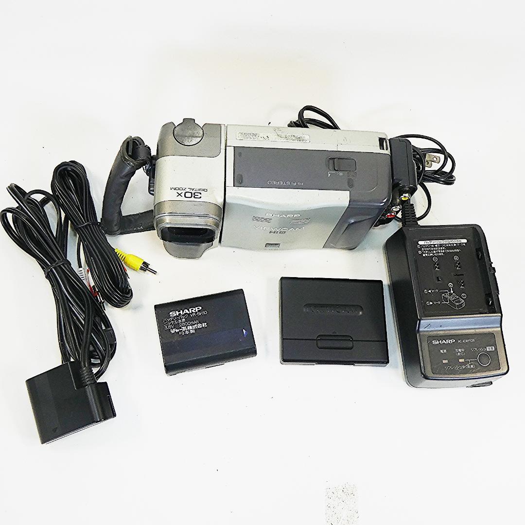 動作良好 Video.Hi8シャープVL-HL80 8ミリビデオカメラDVD化に