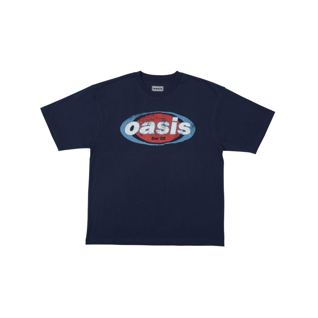 Oasis live'25 Tシャツ （Logo Navy ）