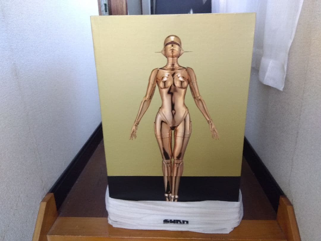 ●空山基 セクシーロボット 1/4 ゴールド フィギュア オブジェ アート