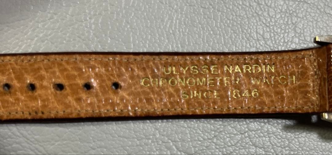 ジ*ク様 超希少・完品ユリス・ナルダン ヴィンテージ 10KGF 証明書・箱・純