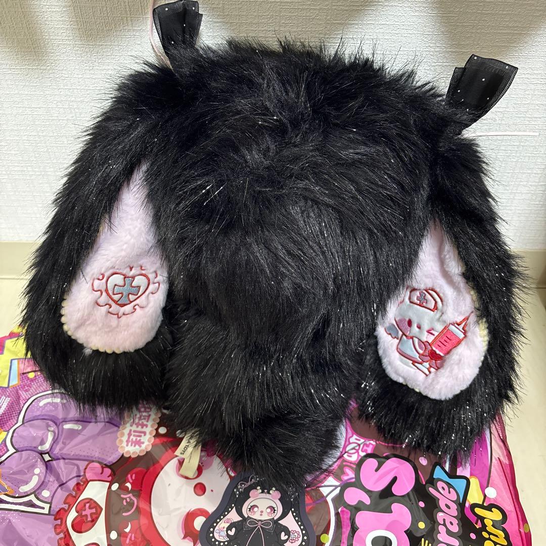 Liila リラ　600% 黒 うさぎ オイル目