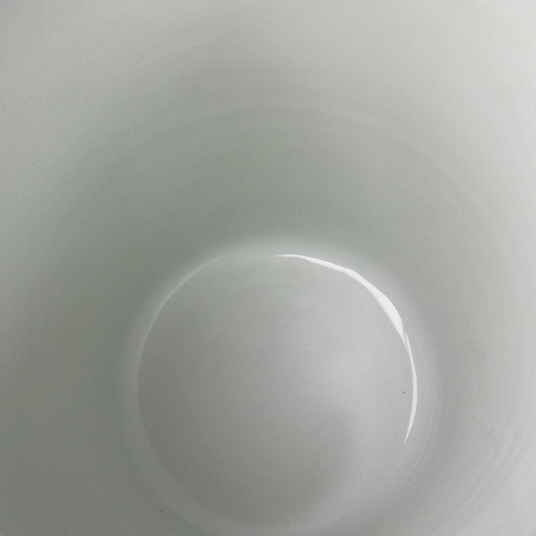 Ｔ１９３　水指　『染付　岩竹』『押小路窯　庄左ェ門』　共箱　茶道具