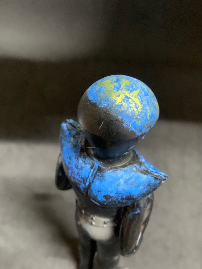 当時物　昭和レトロ　ポピー 人造人間キカイダー ハカイダー ソフビ