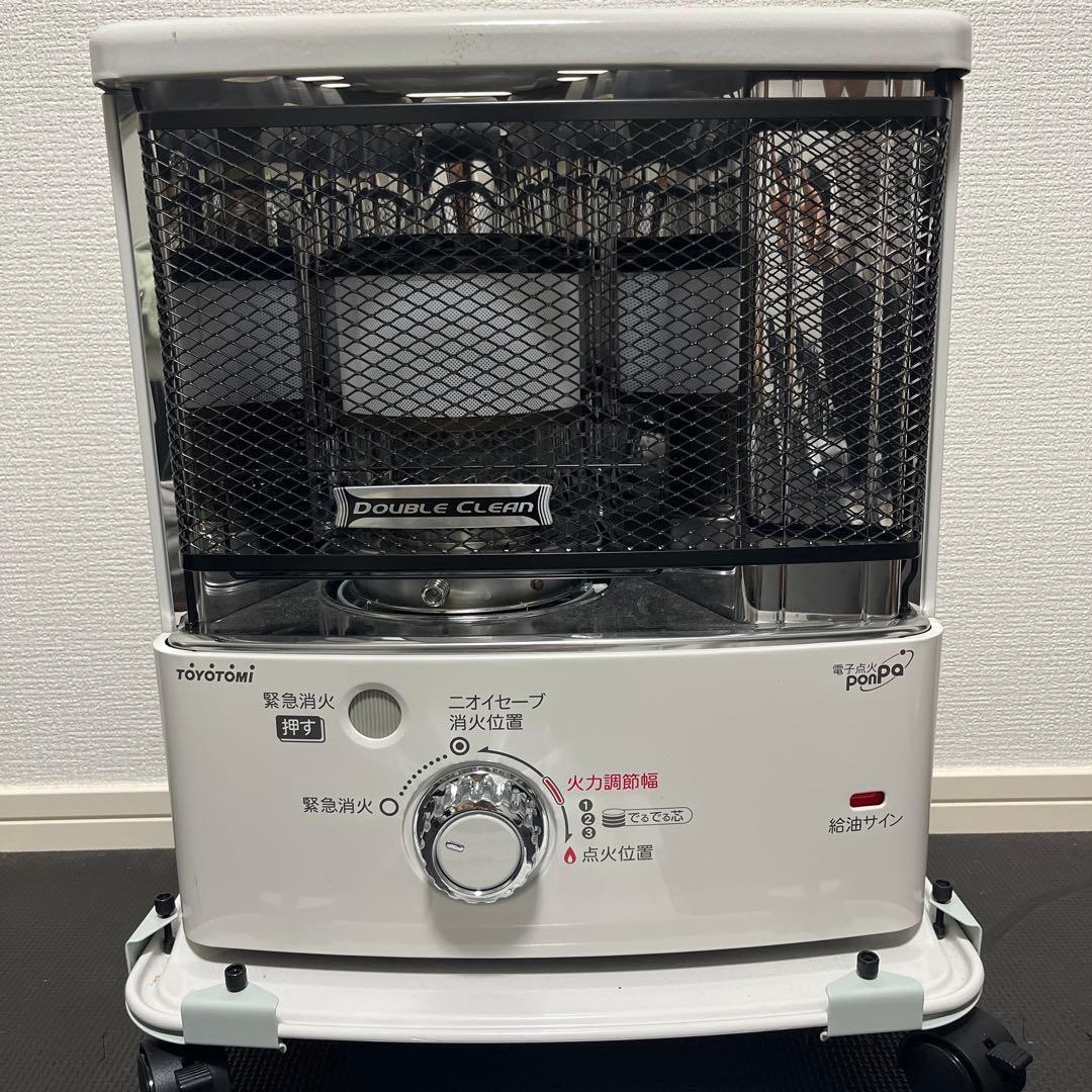 24年製　ダブルクリーン石油ストーブ　TOYOTOMI　RC-S2824 反射板
