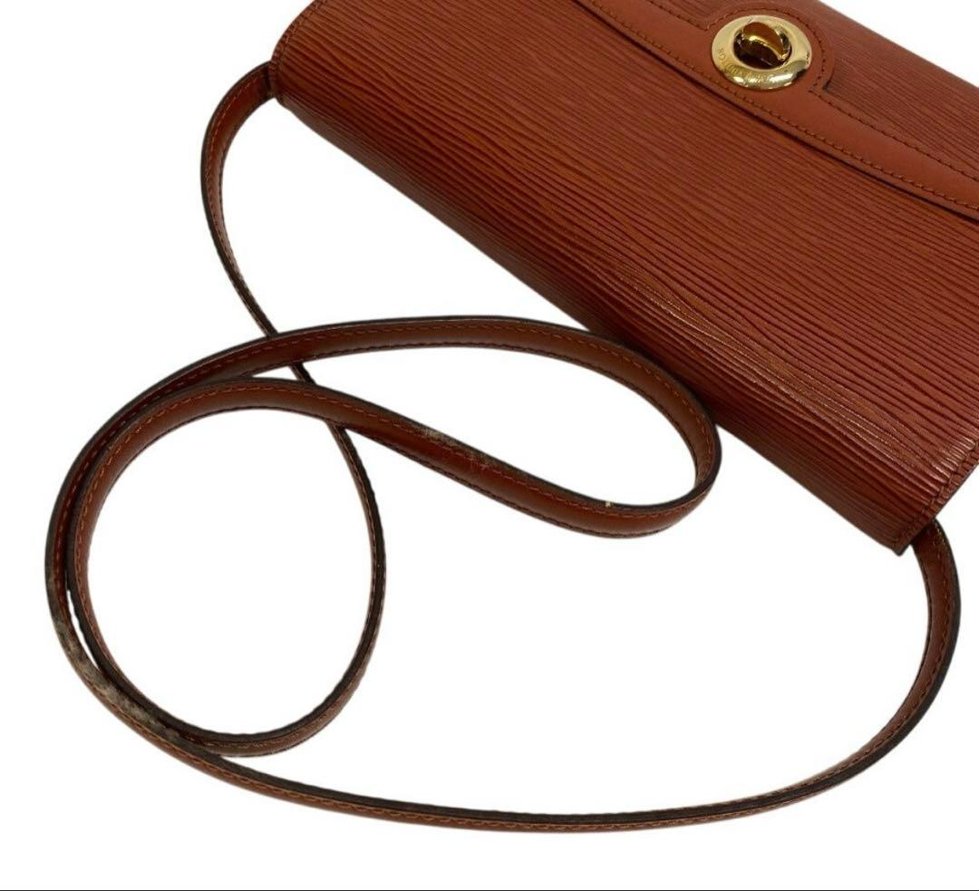 ルイヴィトン ショルダーバッグ　ポシェット・アルシュ エピ ノワール　ブラウン