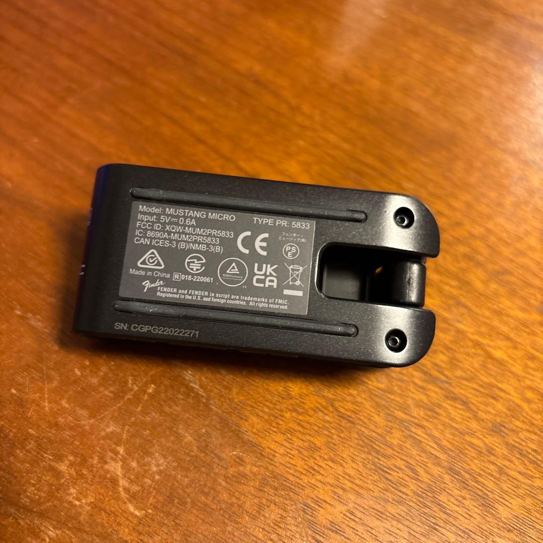Fender Mustang Micro ギターアンプ