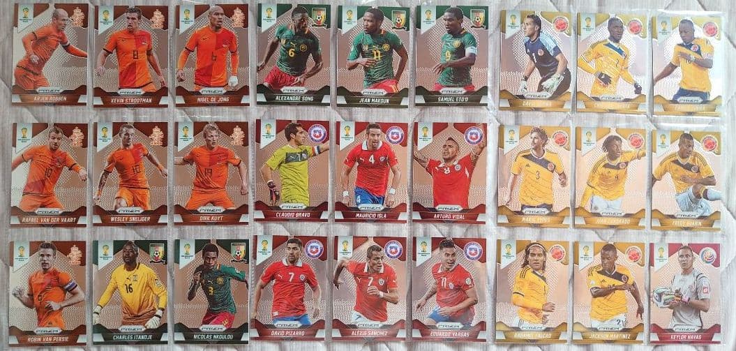 パニーニ プリズム 2014 ブラジルワールドカップ ベースカード セット