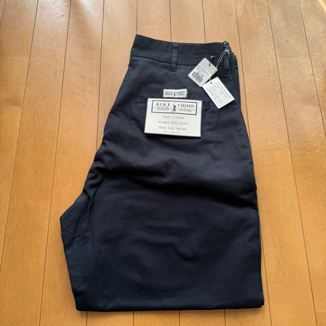 新品 UTS×PWA×BLUE LUG BIKE CHINO NAVY Lサイズ