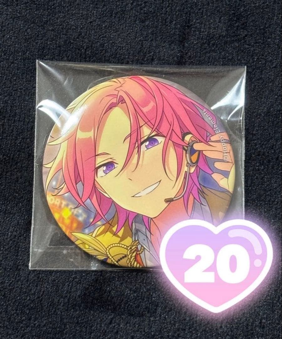 あんスタ 桜河こはく 缶バッジ イベコレ缶 20個