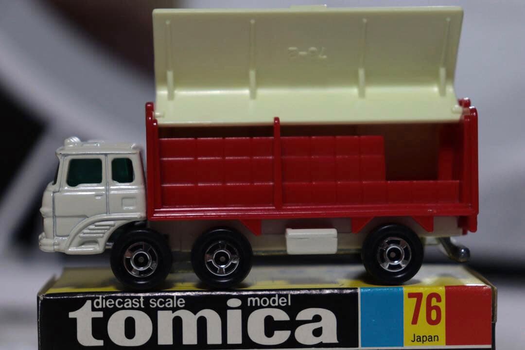 日本製　国産　トミカ　三菱　ふそう　ウイング　ルーフ　トラック　76