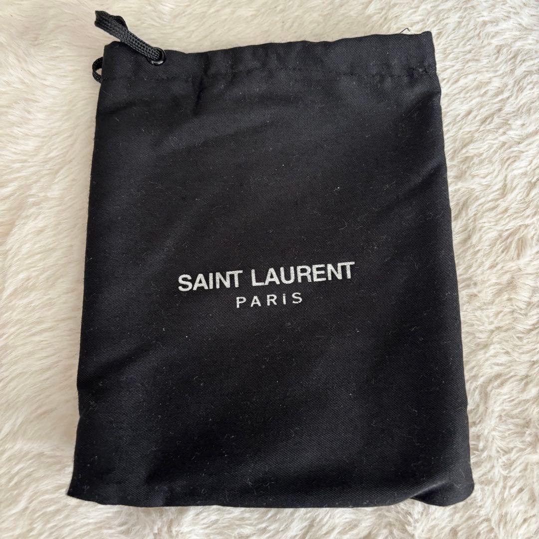 イヴサンローラン YSL 財布 コンパクト ピンク系 レディース